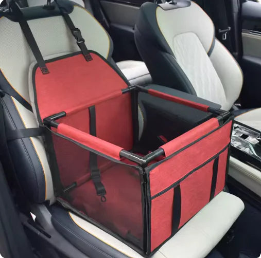 π Waterproof Dog Car Seat & Travel Mat - Premium Road Trip Protection