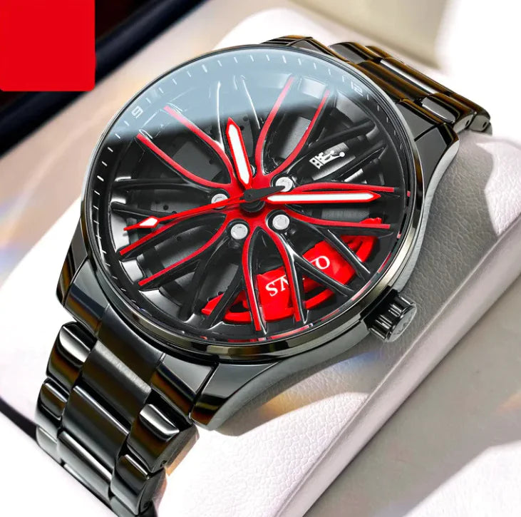 ⌚: Men's Luminous Waterproof Quartz Watch - 30M Resistant Stainless Steel