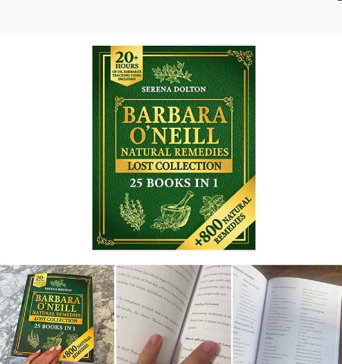 π Barbara O'Neill Natural Remedies Collection Book (One)