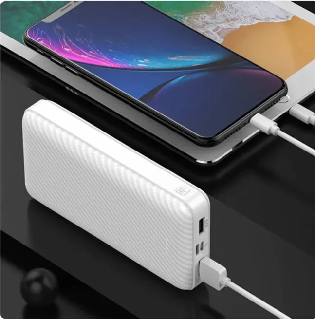 π Slim Charge Portable Power Bank - Ultra-Thin High-Capacity Mobile Charger
