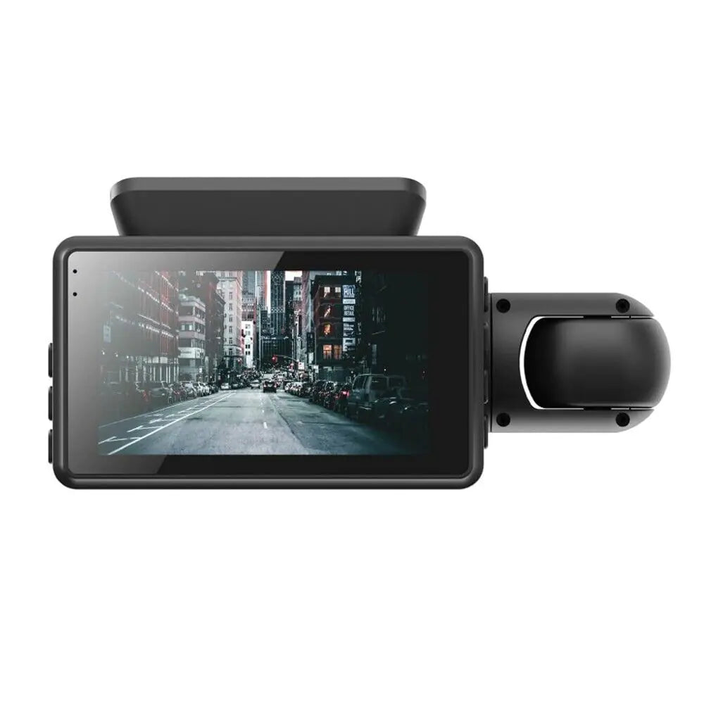 🚗: 1080P Dual Lens Car DVR - Front & Inside Camera with G-Sensor