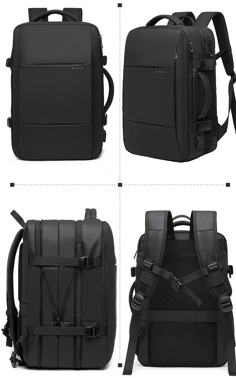 π: Foldable Waterproof Travel Backpack - Ultra-Portable Men's Adventure Pack