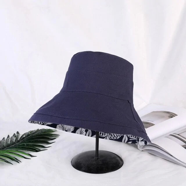π: Reversible Beach Sun Hats - Two-in-One Summer Style