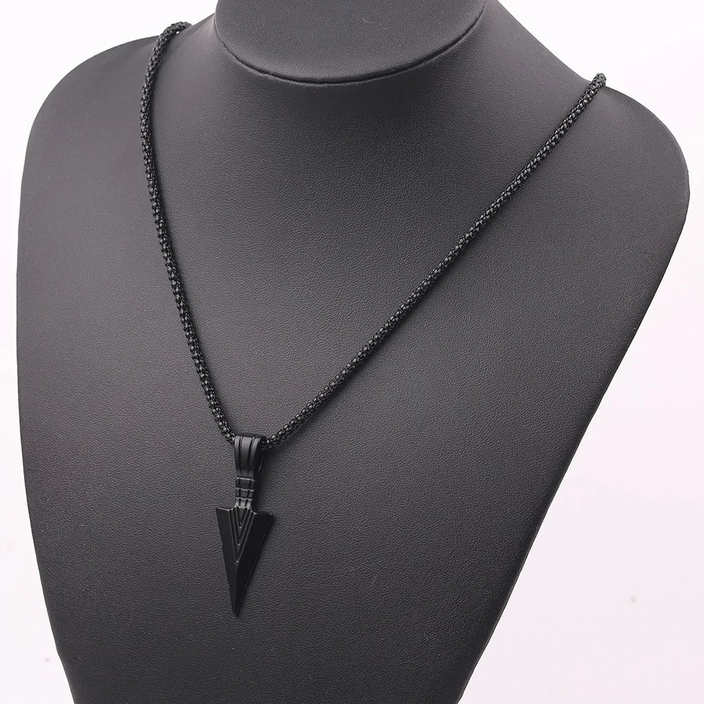 ⚓: Metal Punk Pendant Necklace