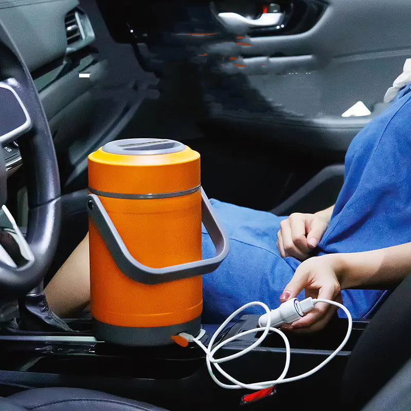 🍱: Heated USB Stainless Steel Insulated Lunch Box