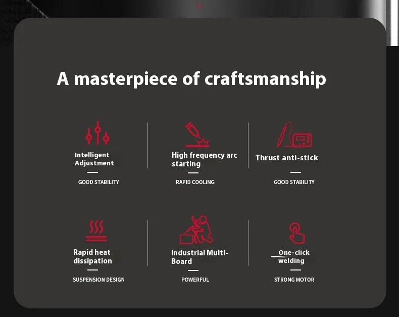 ⚡: 110V Double Voltage Household Welding Machine - Compact Red Home Welder