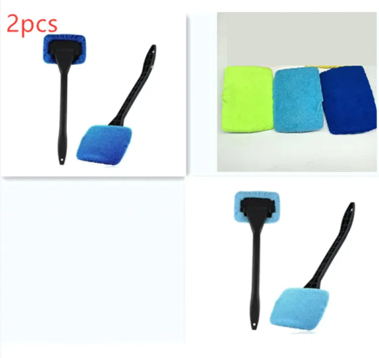 🚗 Car Window Brush - Professional Cleaning Tool with Ergonomic Handle