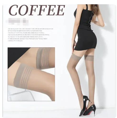 🌙: Elegant Thigh High Lace Stockings - Sophisticated Comfort & Style