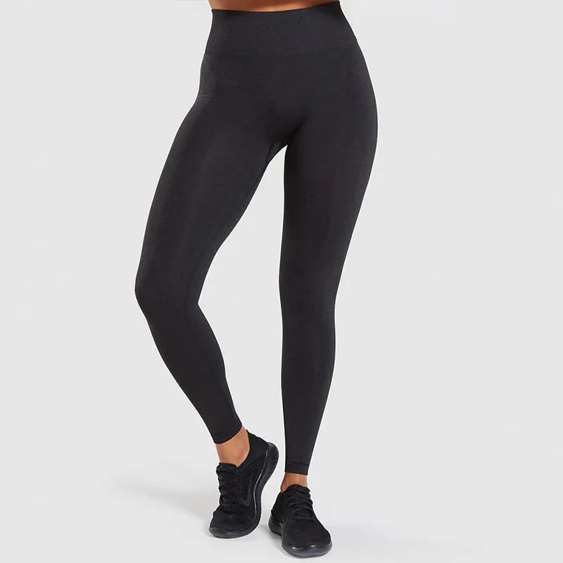 🏃♀️: High Waist Seamless Fitness Leggings - Essential Women's Sportswear