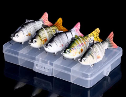 π£ 5pcs Artificial Fishing Bait Set - Complete Lure Collection