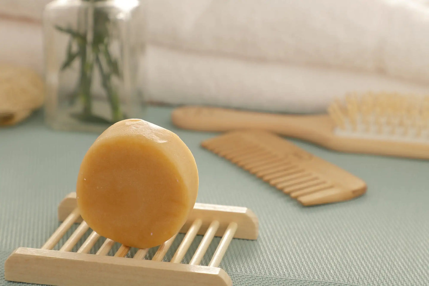 π All-Natural Citrus Conditioner Bar - Eco-Friendly Hair Care
