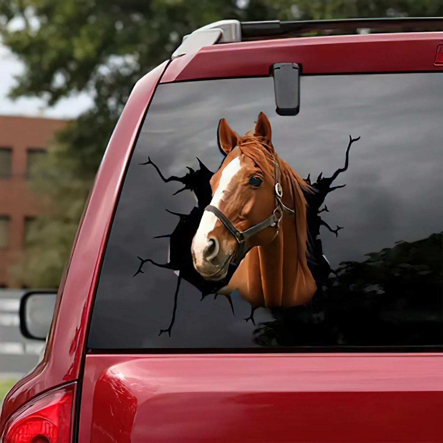🐴: Horse Car Window Sticker - Show Your Equestrian Pride