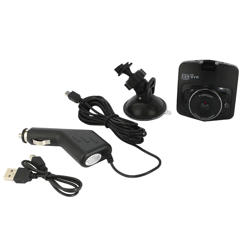 📹: 2.4" Full HD 1080P Dash Cam - Car DVR Front/Rear Camera with Night Vision