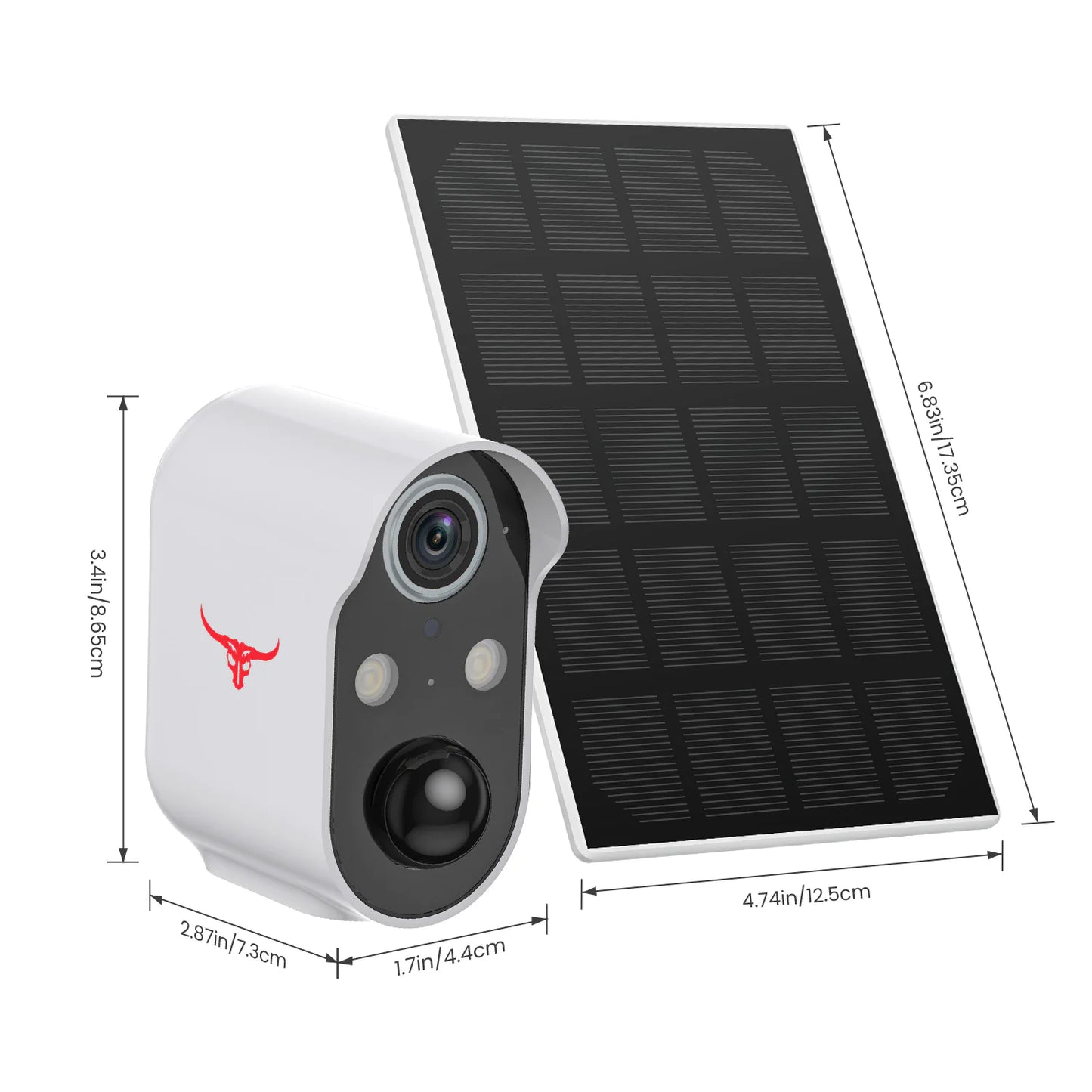π Wireless Security Camera - Professional Home Surveillance with Night Vision