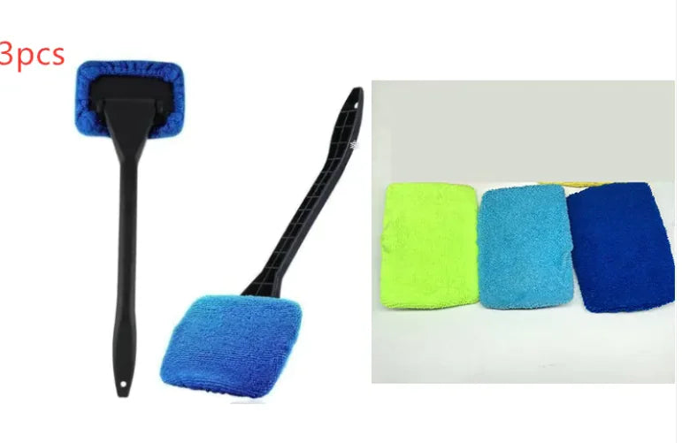 🚗 Car Window Brush - Professional Cleaning Tool with Ergonomic Handle