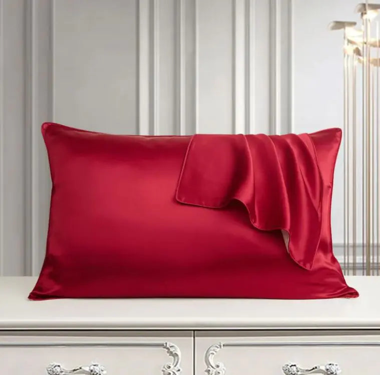 🌟: Pure Silk Pillowcase - Natural Beauty Sleep Enhancement