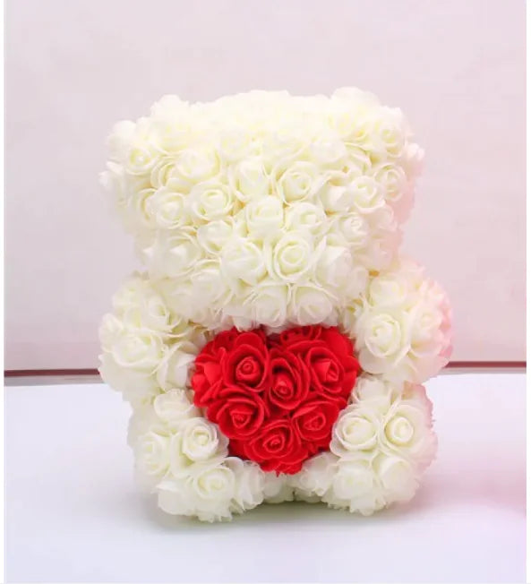 🌹 Rose Bear Teddy - Valentine's Day PE Foam Rose Bear Gift