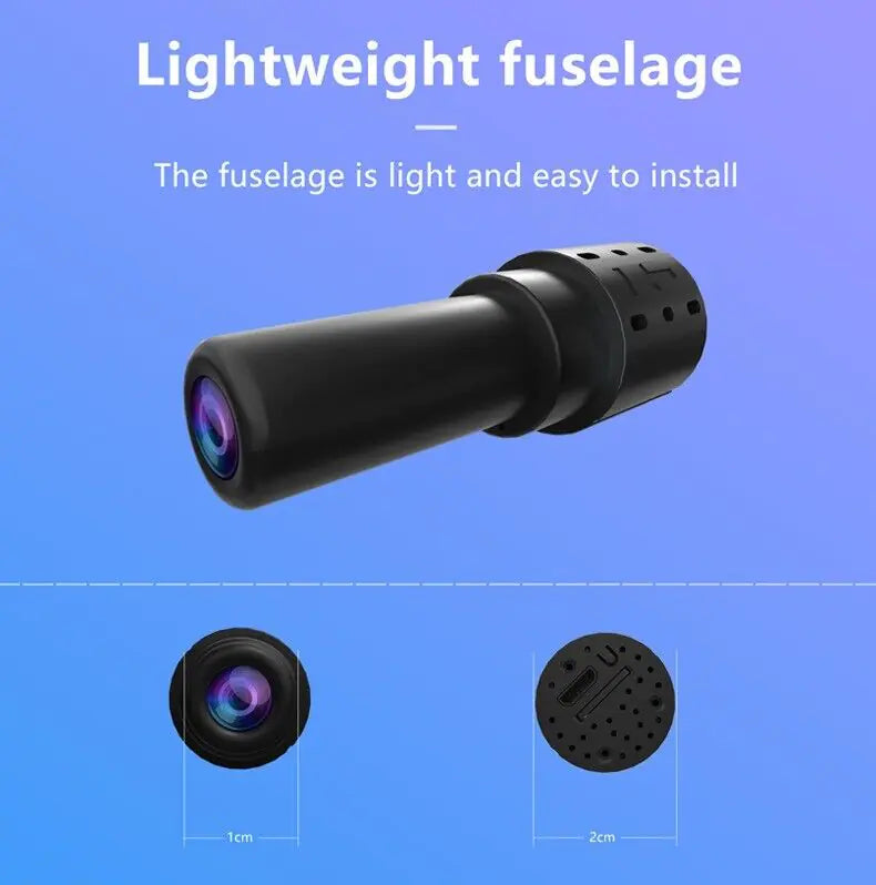 πΉ WiFi Wireless Spy 4K Mini Camera - Pinhole DIY Hidden HD Screw IP DVR Nanny Cam