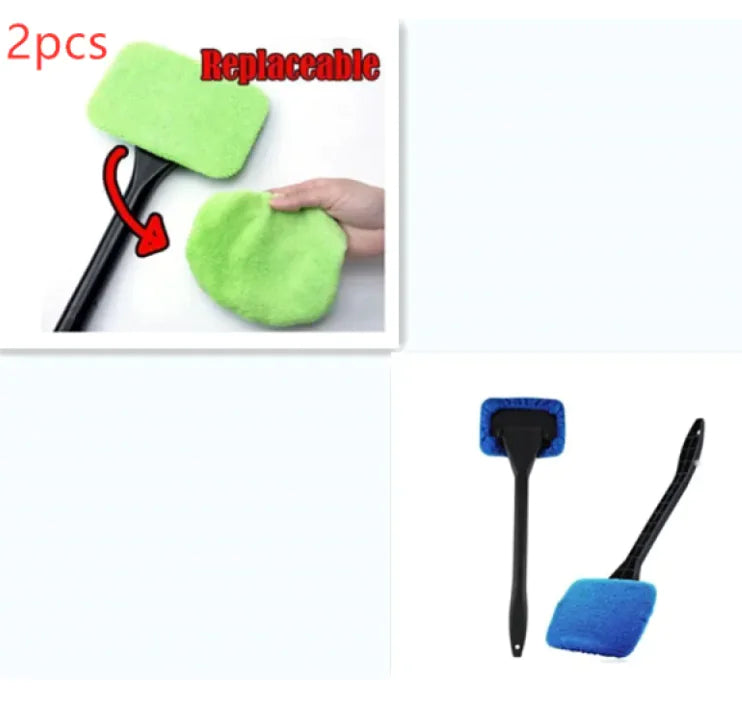 🚗 Car Window Brush - Professional Cleaning Tool with Ergonomic Handle
