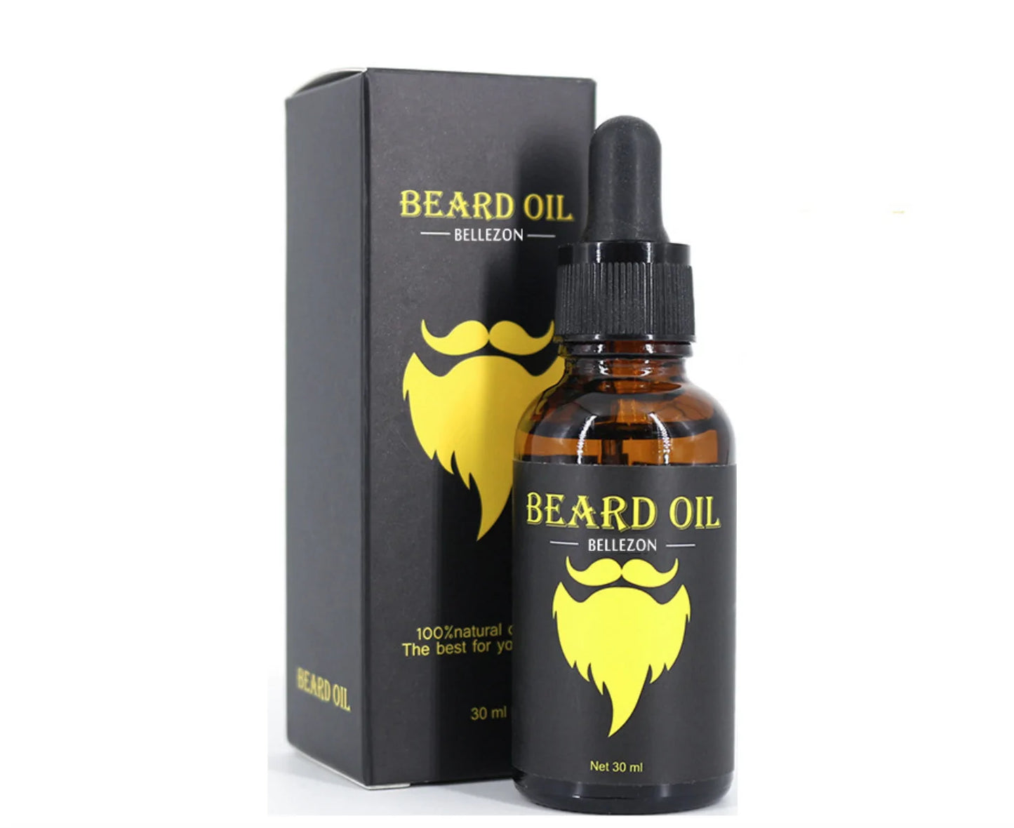 π§ Men Beard Growth Oil Kit - Complete Nourishing Care System