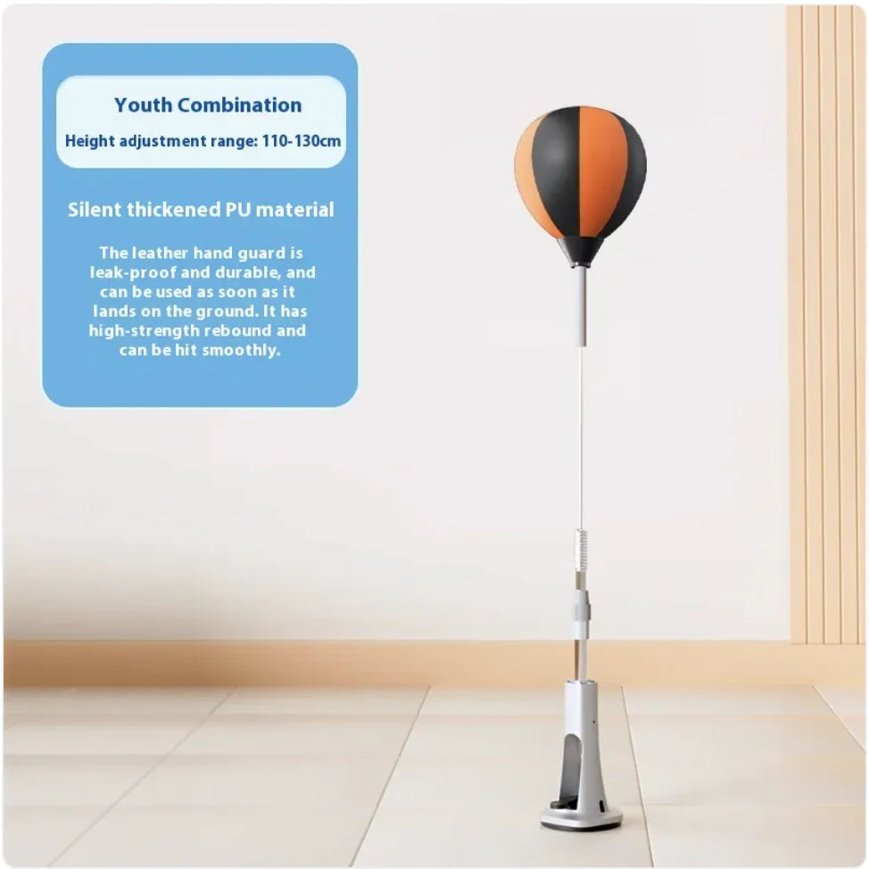 π₯: Vertical Speed Ball Boxing Target - Complete Training Kit with Gloves & Bandages