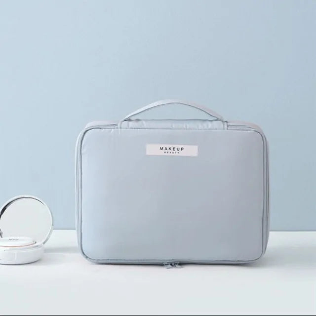π: Stylish Makeup Bag Organizer - Beauty Essentials Storage