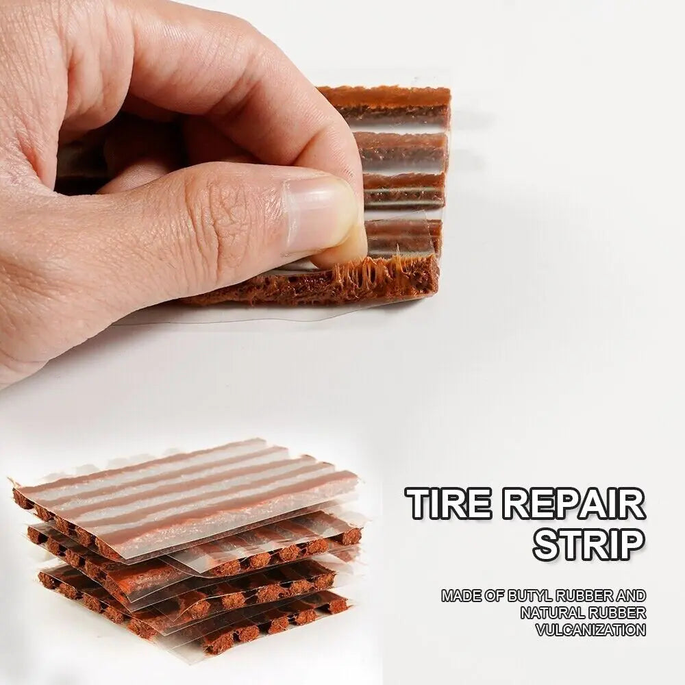 π§ 68-Piece Tire Repair Kit - DIY Flat Tire Fix for Car Truck Motorcycle
