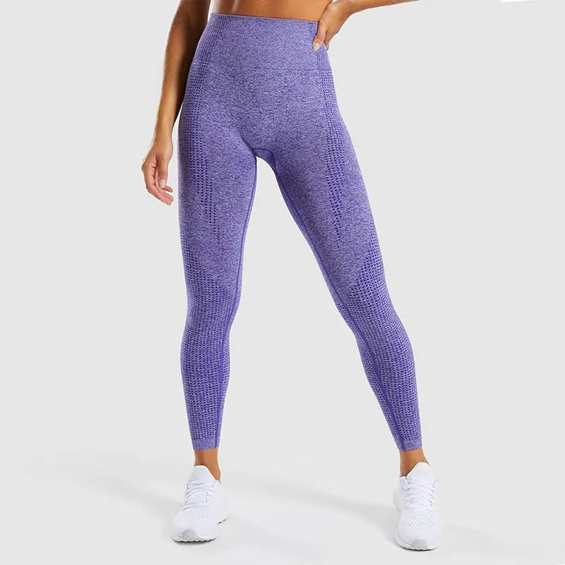 🏃♀️: High Waist Seamless Fitness Leggings - Essential Women's Sportswear