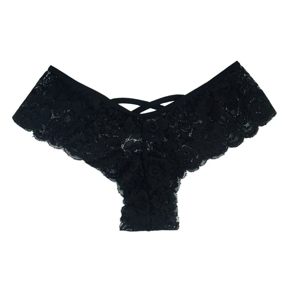 💋: 4-Pack Women's Lace Underwear Set - Sexy Lingerie Collection Plus Size