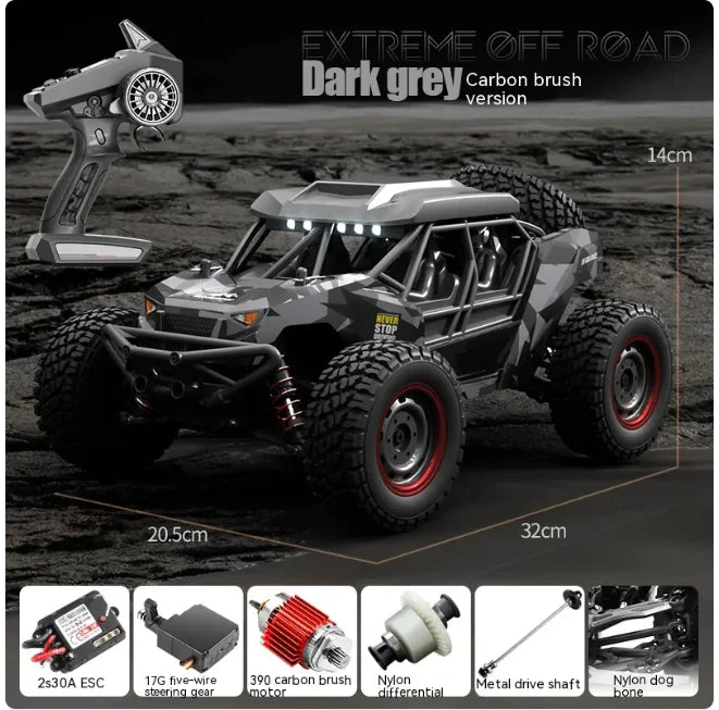 🏎️: Brushless High-Speed Off-Road RC Car - Professional Remote Control Racing Vehicle