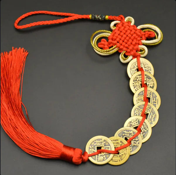 🪙: Kaiguang Copper Coin Home Pendant - Traditional Feng Shui Fortune Charm