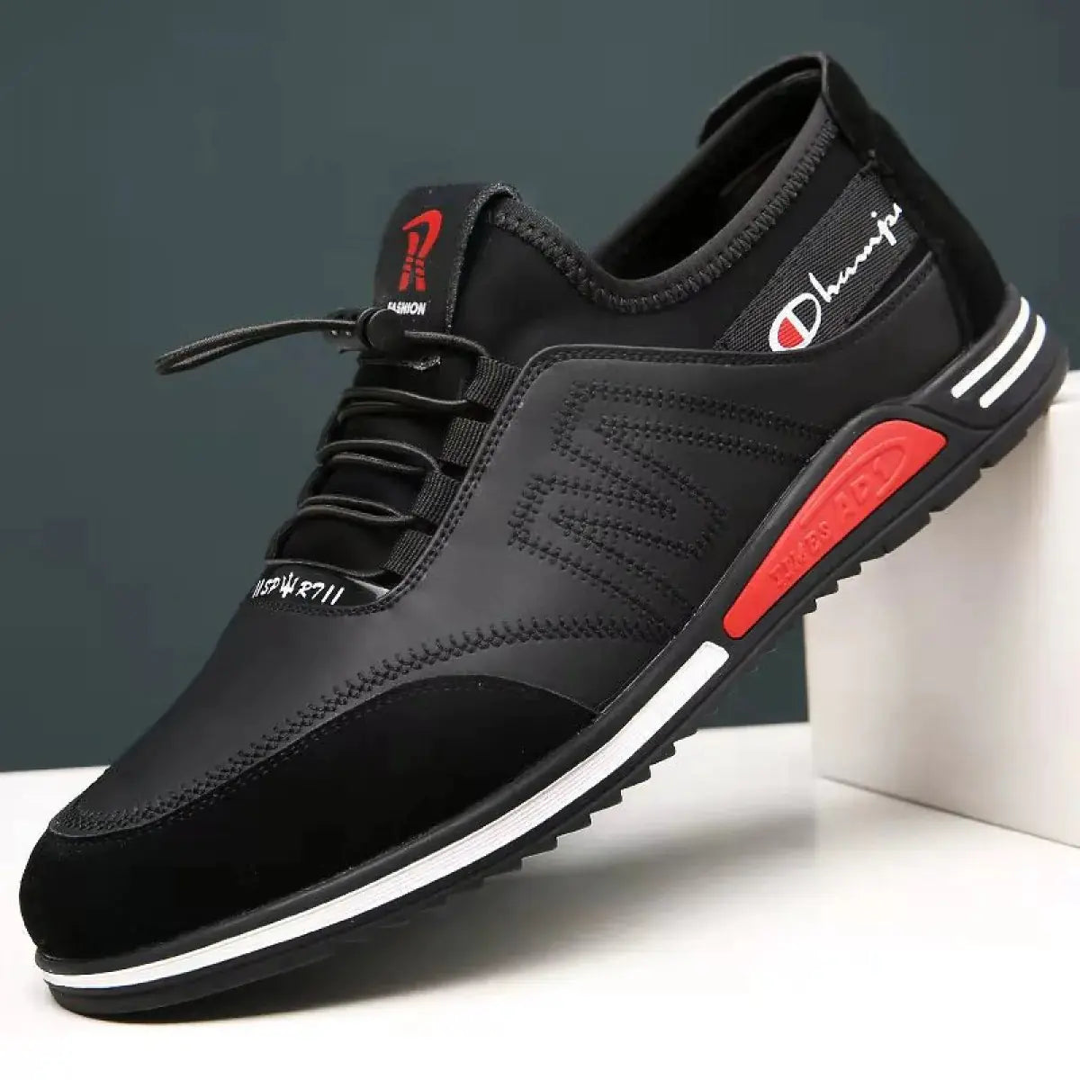 👟: Men's Business Casual Breathable Soft Sole Sneakers - Professional Comfort Shoes