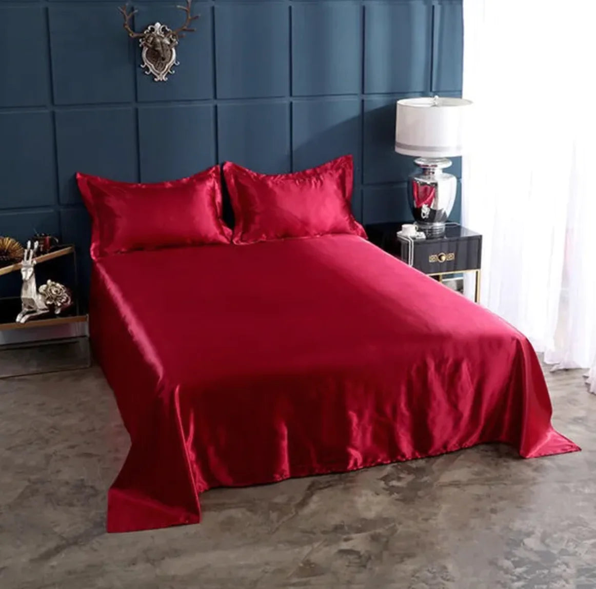 🛏️: Pure Ice Silk Bed Linen - Luxury Cooling Bedding Set