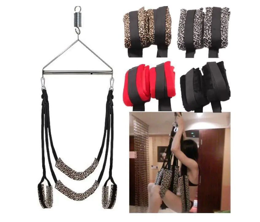 πͺ Intimate Swing & Bondage Strap System - Advanced Couples Play Set