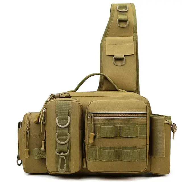 π£ Fishing Tackle Backpack - Lure Box Gear Storage Bag for Anglers