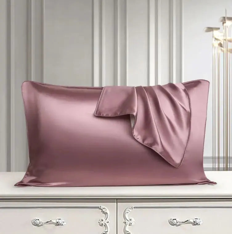 🌟: Pure Silk Pillowcase - Natural Beauty Sleep Enhancement