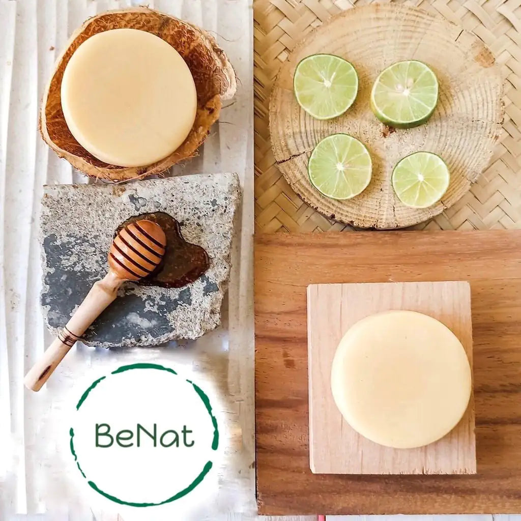π All-Natural Citrus Conditioner Bar - Eco-Friendly Hair Care