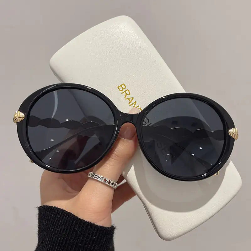⭕: Vintage Round Frame Sunglasses - Timeless Retro Elegance