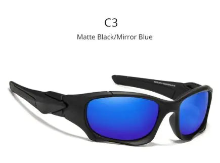 🏃: Classic Sport Sunglasses Unisex - Retro Multi-Color TAC Lenses