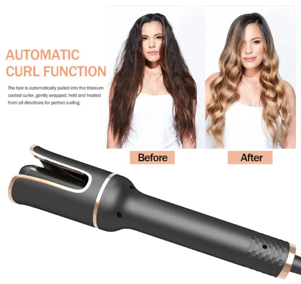 πββοΈ Black Electric Curling Iron - Professional Hair Styling Tool