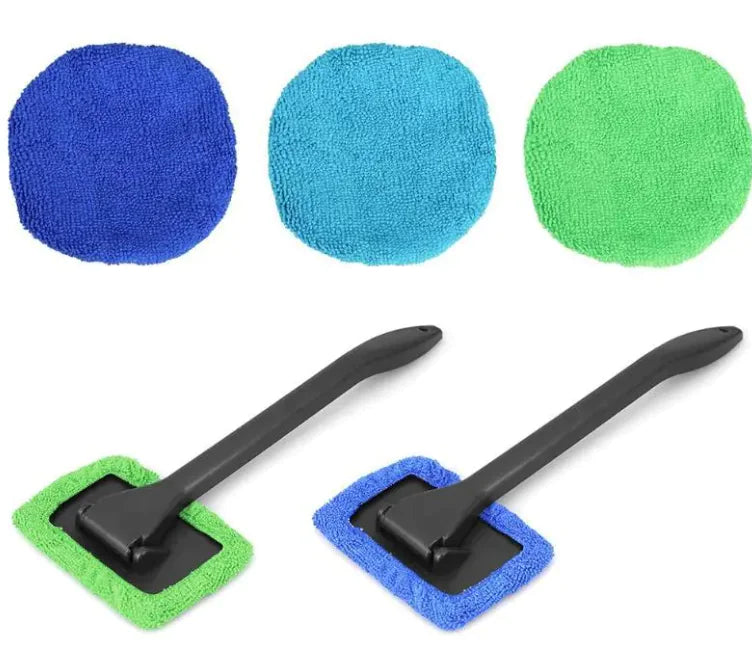 🚗 Car Window Brush - Professional Cleaning Tool with Ergonomic Handle