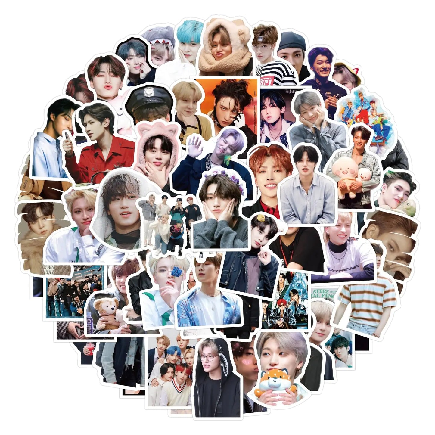 ✨: 110pcs ATEEZ Kpop Stickers - Waterproof Vinyl Decals Pack