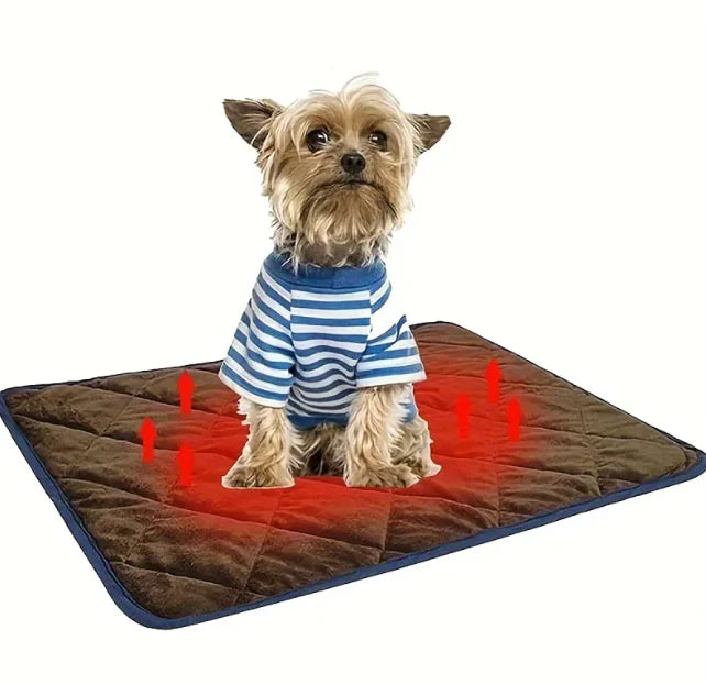 🔥: Self-Heating Thermal Pet Mat - Energy-Free Warmth Technology