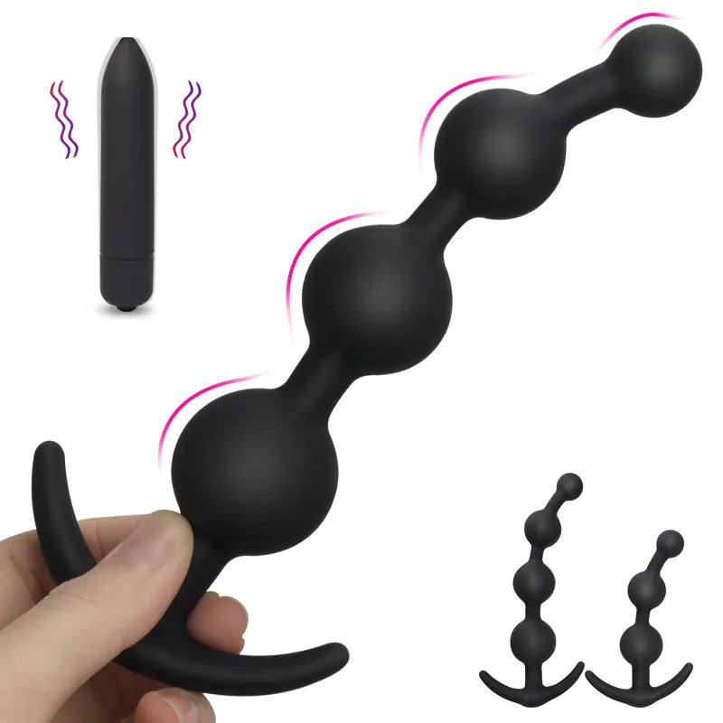 π Premium Silicone Intimate Beads - G-Spot Stimulation for Couples & Solo