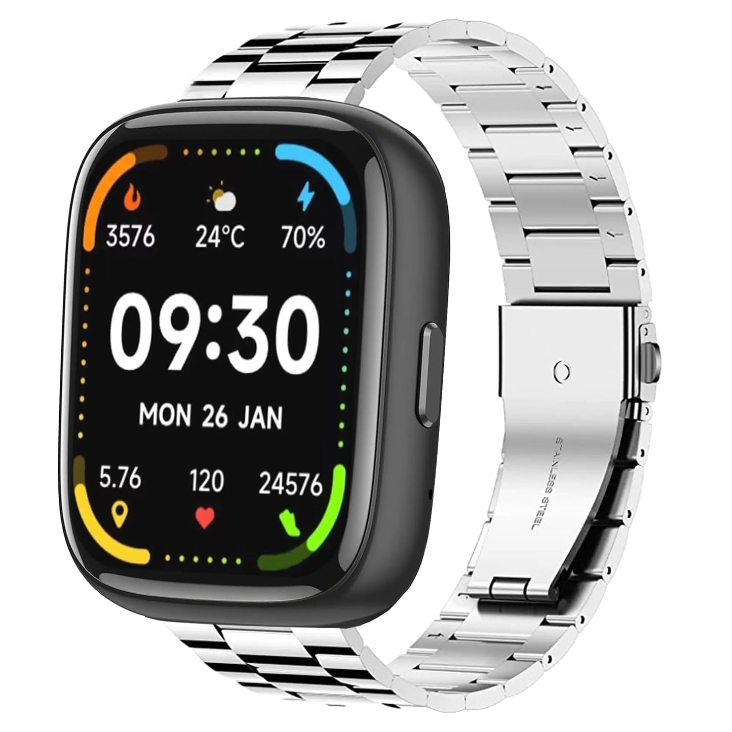 ⌚: Stainless Steel Smart Watch Band - Premium Metal Replacement Strap for IDW Series