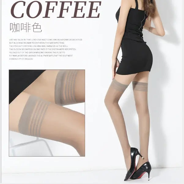 🌙: Elegant Thigh High Lace Stockings - Sophisticated Comfort & Style