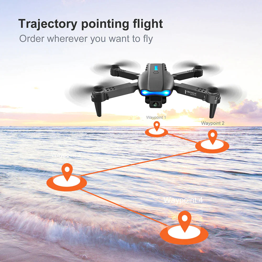 π: Drone X Pro 5G 4K GPS - Professional Dual Camera WiFi FPV Quadcopter