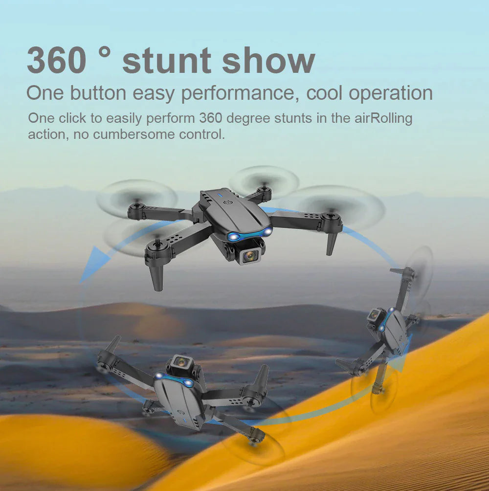 π: Drone X Pro 5G 4K GPS - Professional Dual Camera WiFi FPV Quadcopter