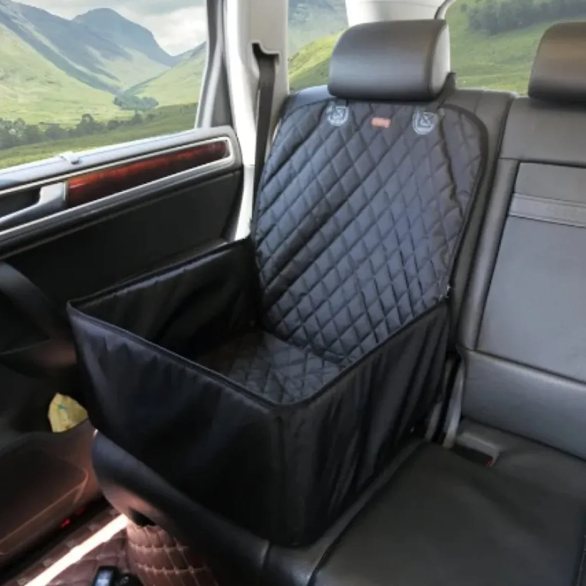 🚗: Pet Travel Rear Seat Cushion with Dog Toilet
