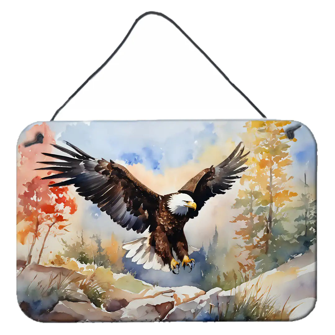 🦅 Eagle Wall Hanging Prints - Patriotic Door Art Decor